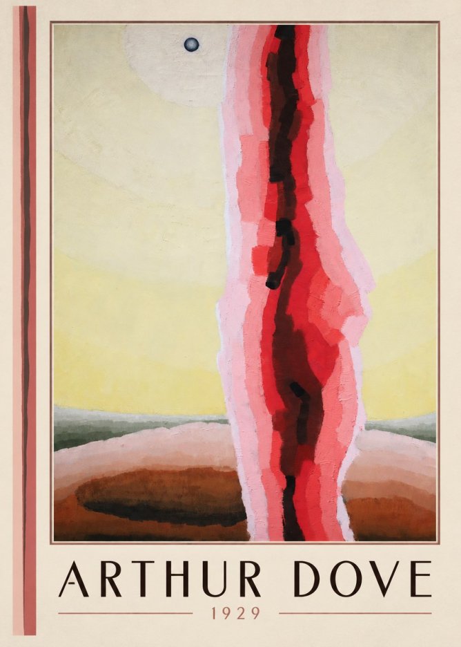 Arthur Dove Gale No1 - Poszter