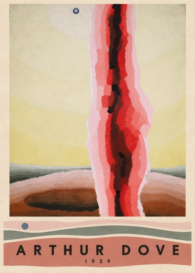 Arthur Dove Gale No4 - Poszter
