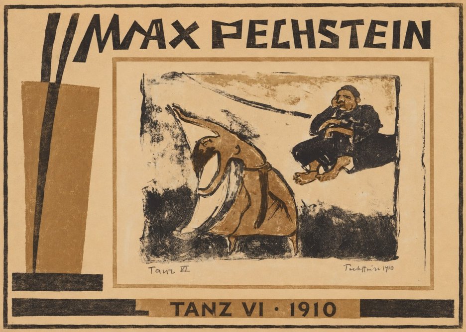 Max Pechstein Tanz Vi • 1910 No1 - Poszter