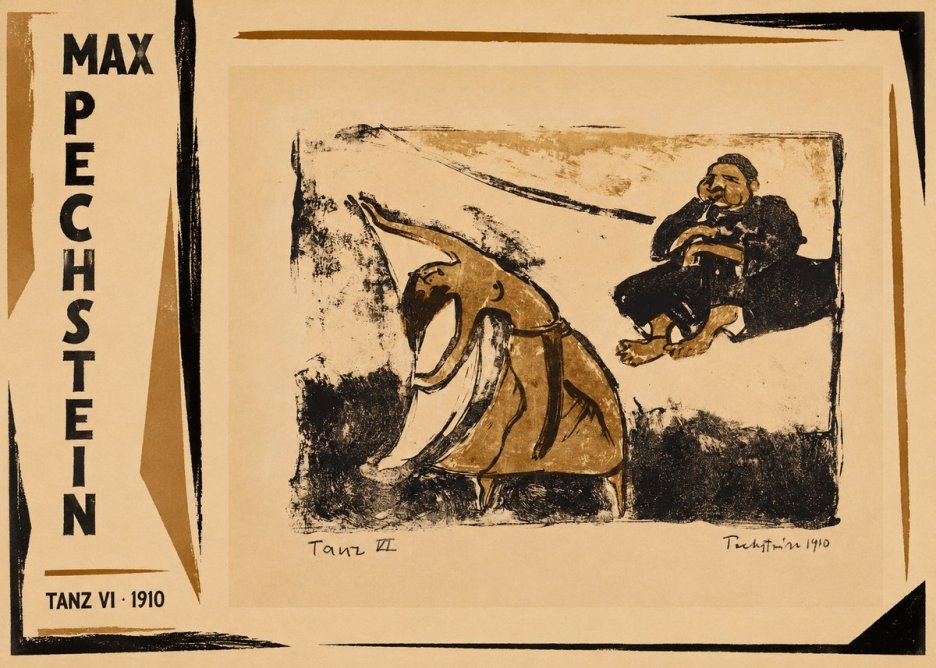 Max Pechstein Tanz Vi • 1910 No2 - Poszter