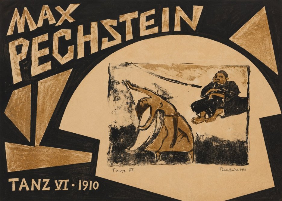 Max Pechstein Tanz Vi • 1910 No6 - Poszter
