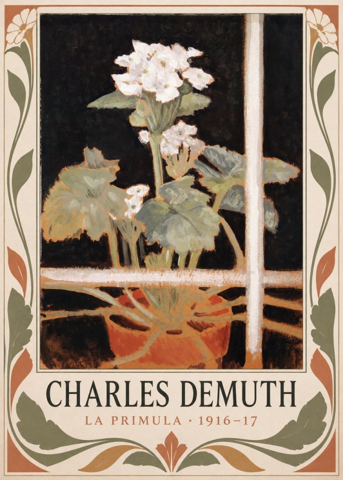 Charles Demuth La Primula No3 - Poszter