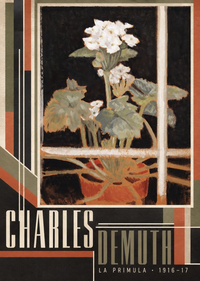 Charles Demuth La Primula No5 - Poszter