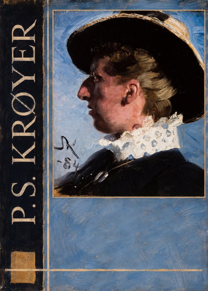 P.S. Krøyer Self-portrait II No2 - Poszter