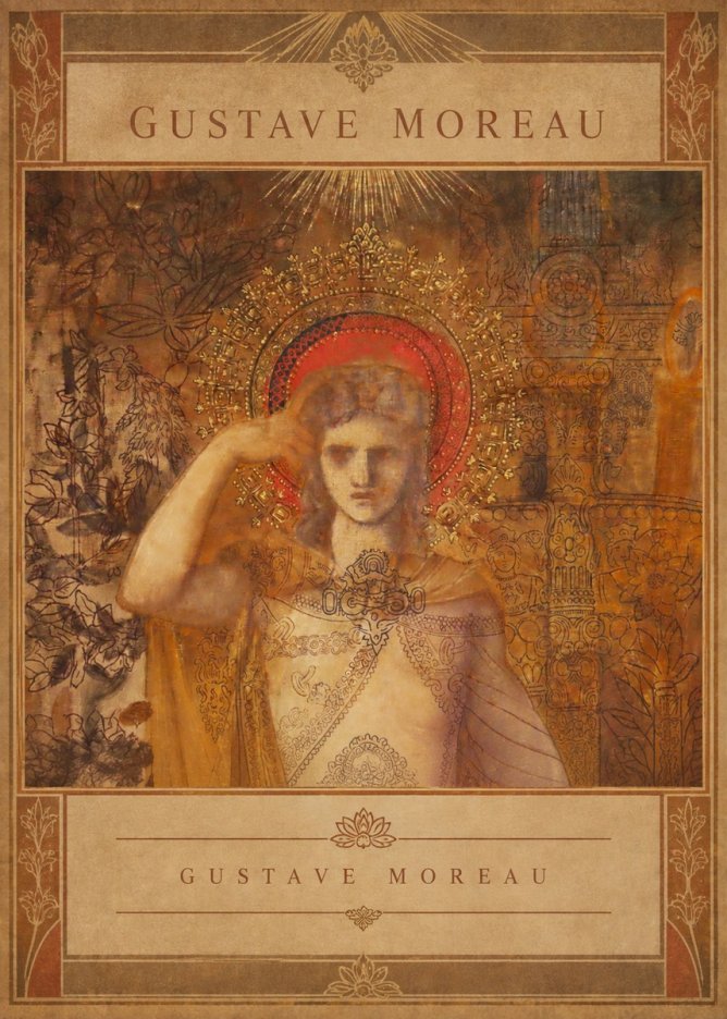 Gustave Moreau The Messenger No2 - Poszter
