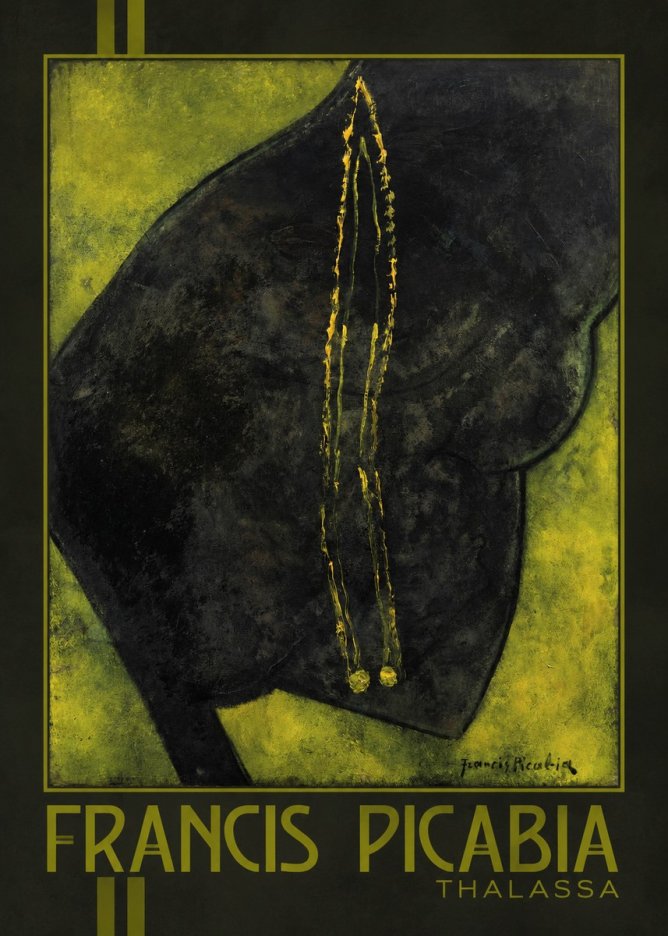 Francis Picabia Thalassa No1 - Poszter