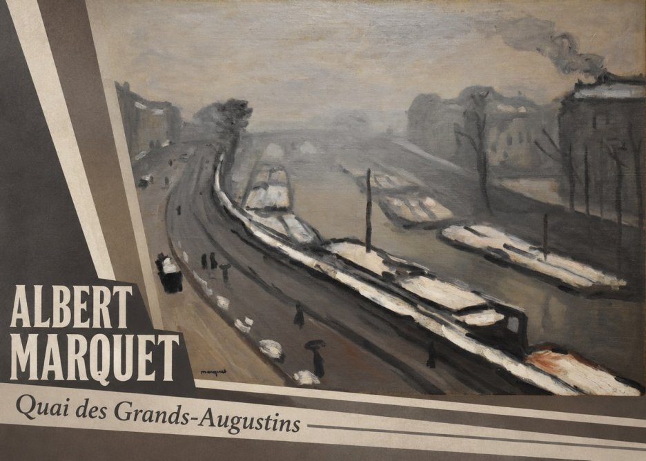 Albert Marquet Quai Des Grands-augustins No4 - Poszter