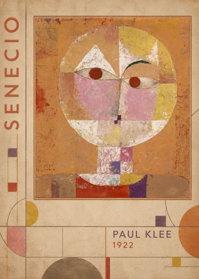 Paul Klee Senecio No2 - Poszter