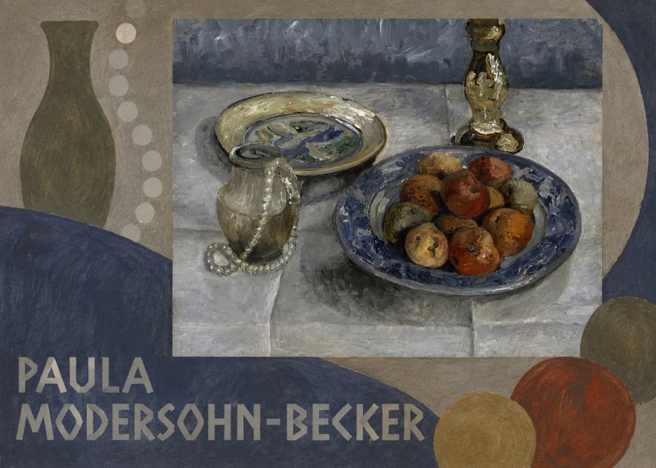 Paula Modersohn-Becker Still Life with Candlestick, Pitcher, and Fruit No5 - Poszter
