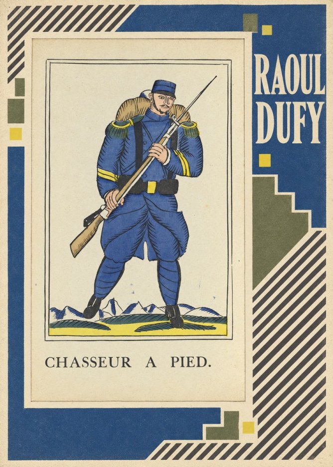 Raoul Dufy Chasseur a Pied. No5 - Poszter