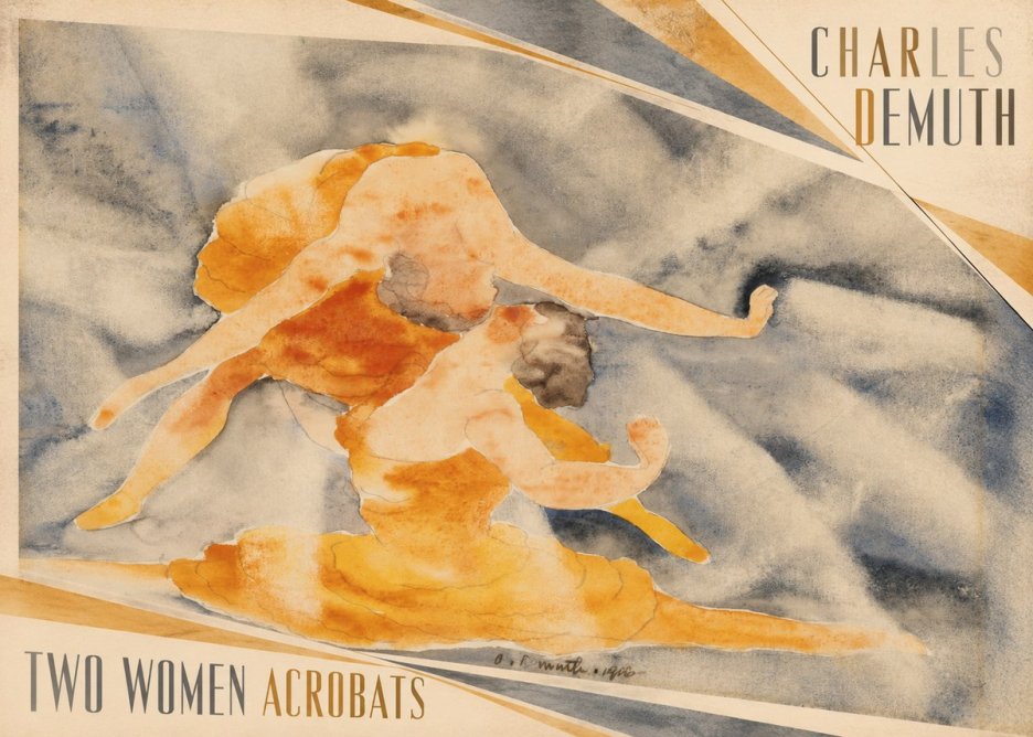 Charles Demuth Two Women Acrobats No2 - Poszter