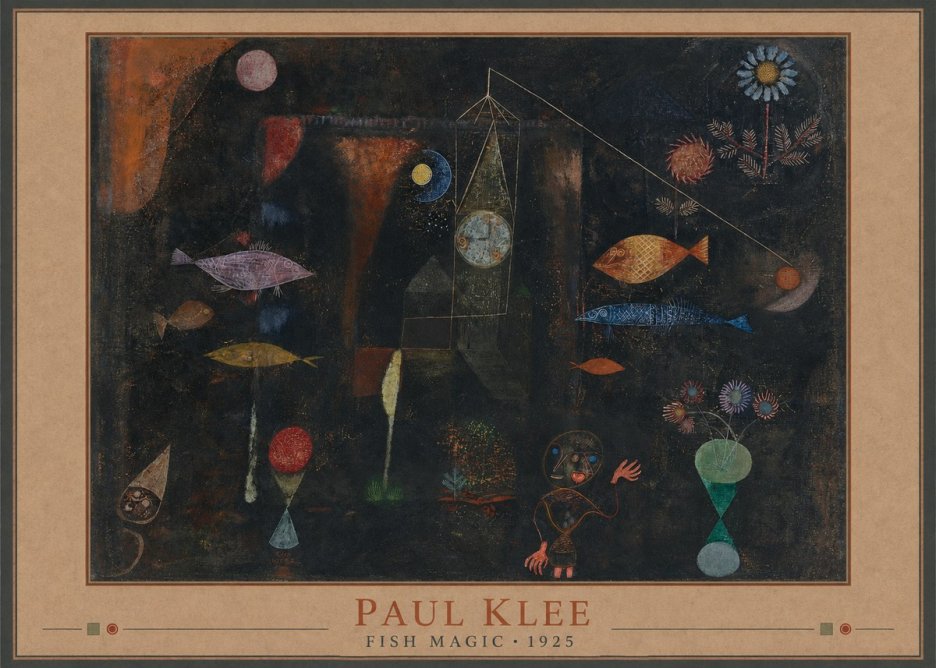 Paul Klee Fish Magic I No1 - Poszter