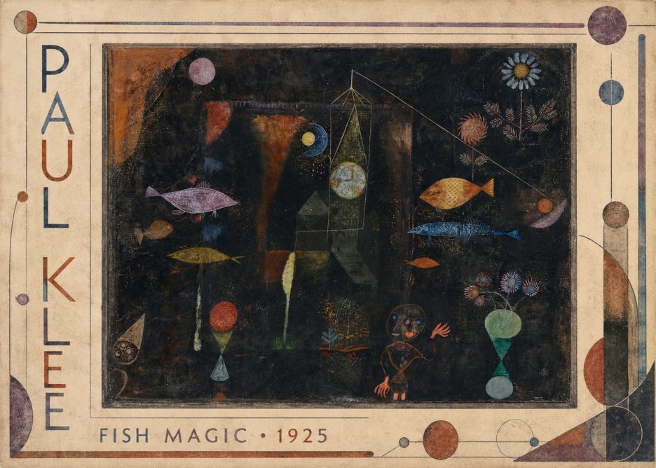 Paul Klee Fish Magic I No2 - Poszter
