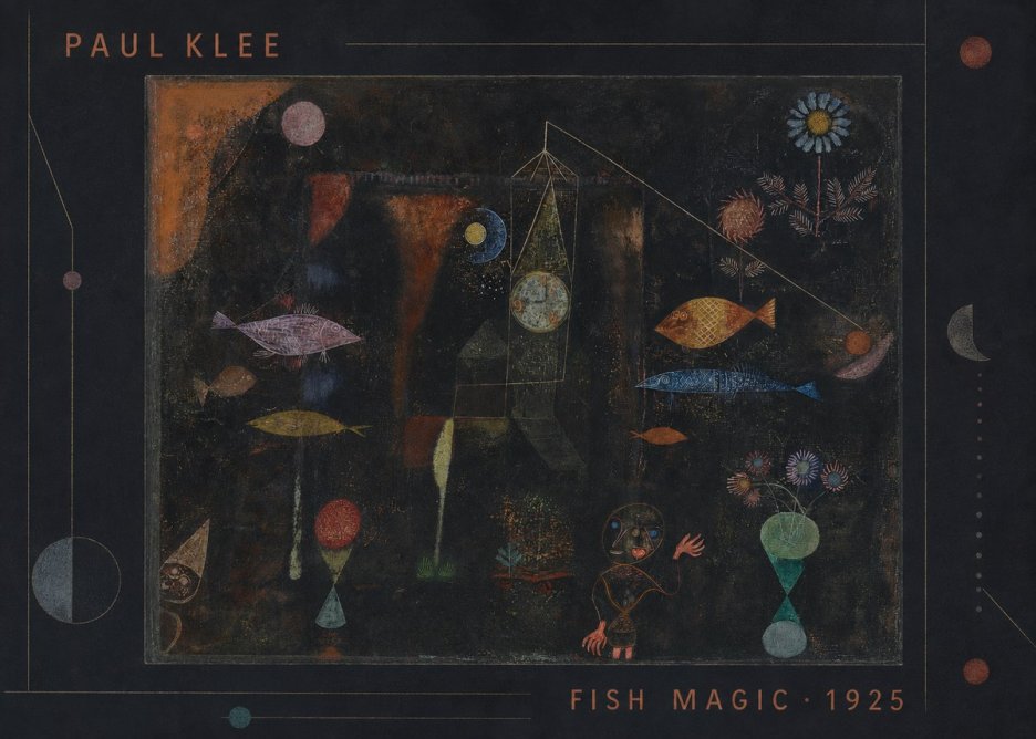 Paul Klee Fish Magic I No3 - Poszter