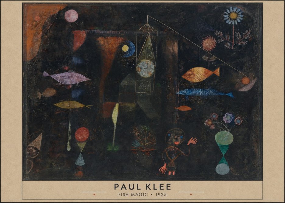Paul Klee Fish Magic I No5 - Poszter