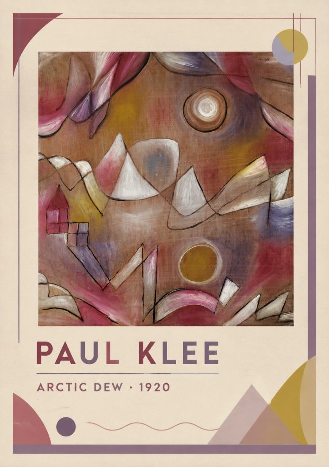 Paul Klee Arctic Dew No1 - Poszter