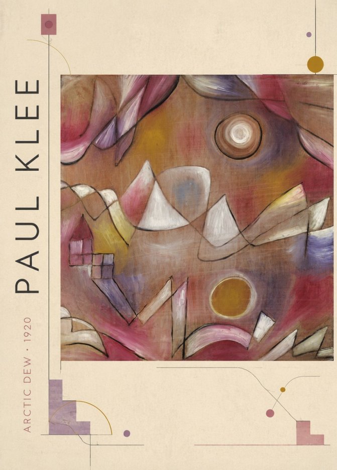 Paul Klee Arctic Dew No3 - Poszter