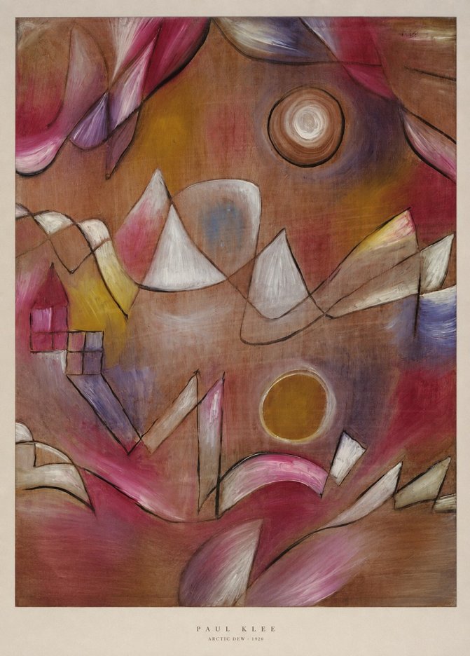 Paul Klee Arctic Dew No5 - Poszter