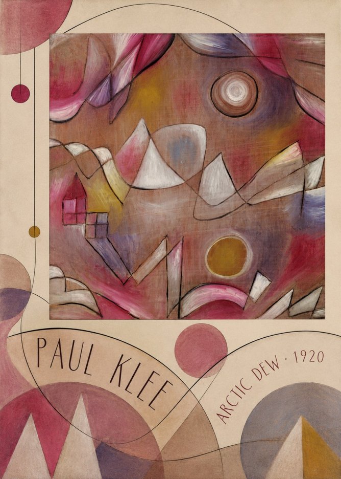 Paul Klee Arctic Dew No6 - Poszter