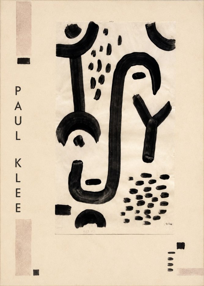 Paul Klee Face of the Goddess No2 - Poszter