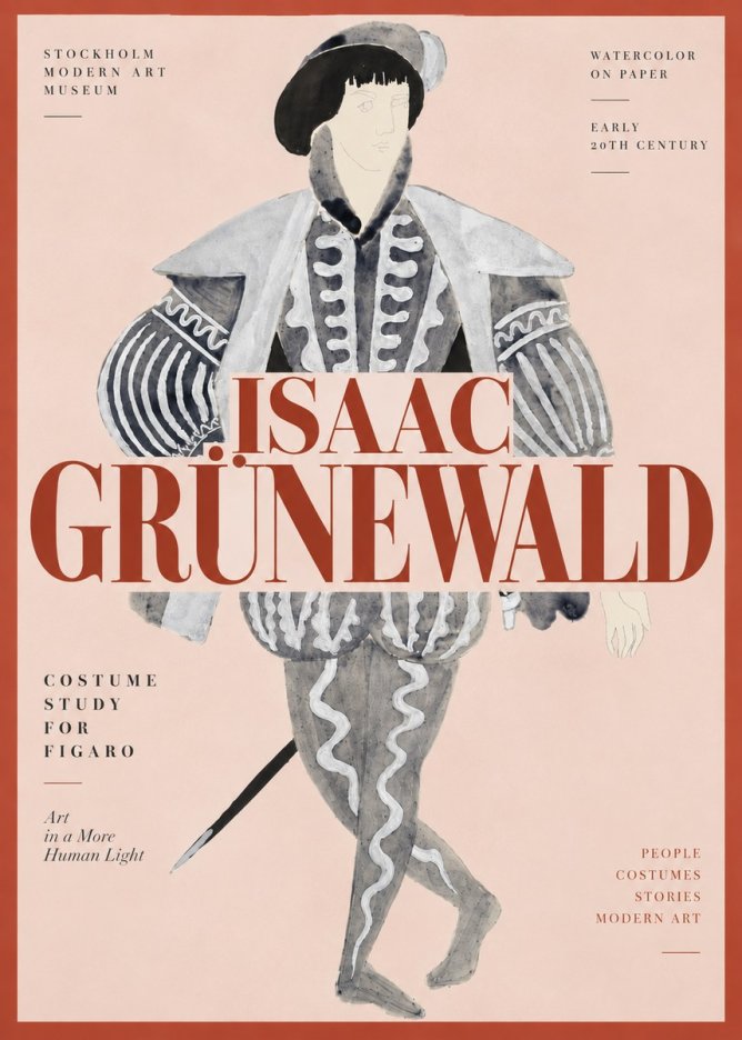 Isaac Grünewald Figaro II No4 - Poszter