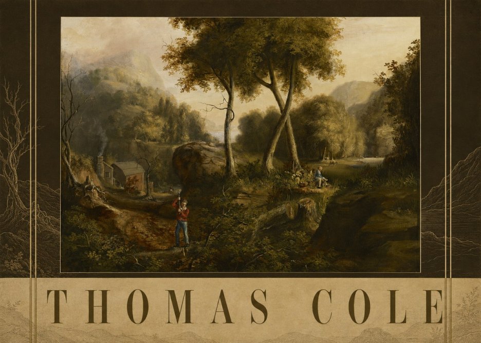 Thomas Cole The Hunter's Return I No6 - Poszter