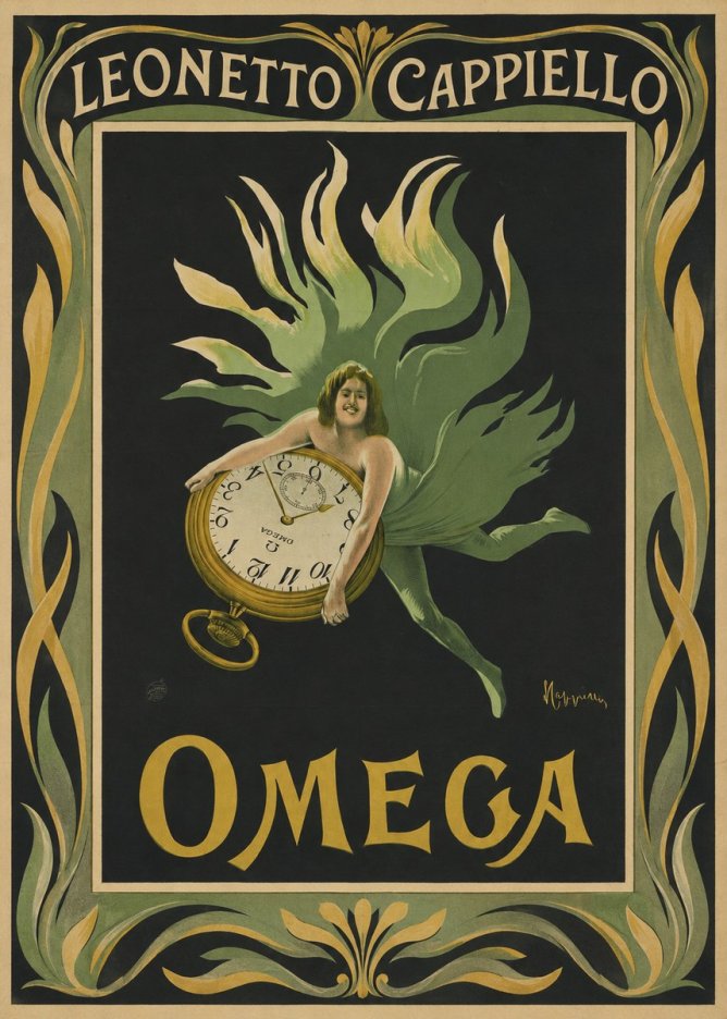 Leonetto Cappiello Omega No1 - Poszter