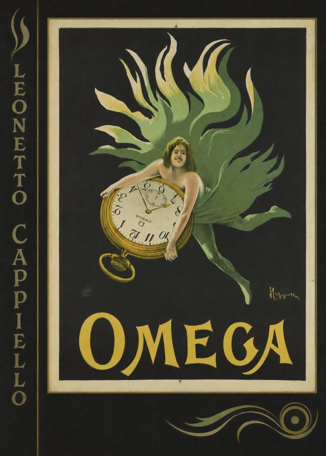 Leonetto Cappiello Omega No2 - Poszter