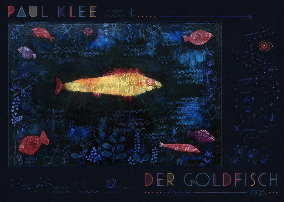 Paul Klee Der Goldfisch No6 - Poszter