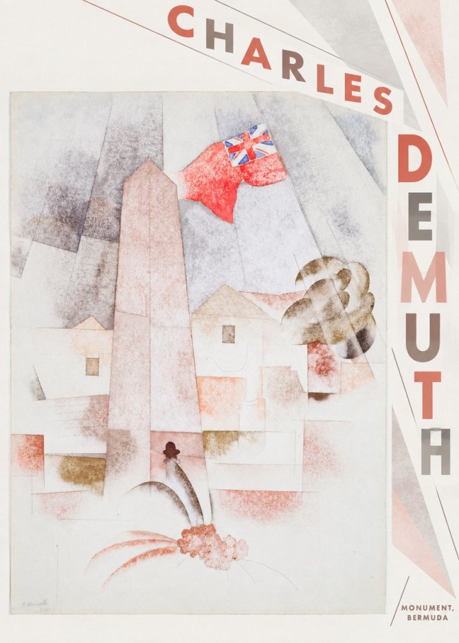 Charles Demuth Monument, Bermuda No5 - Poszter