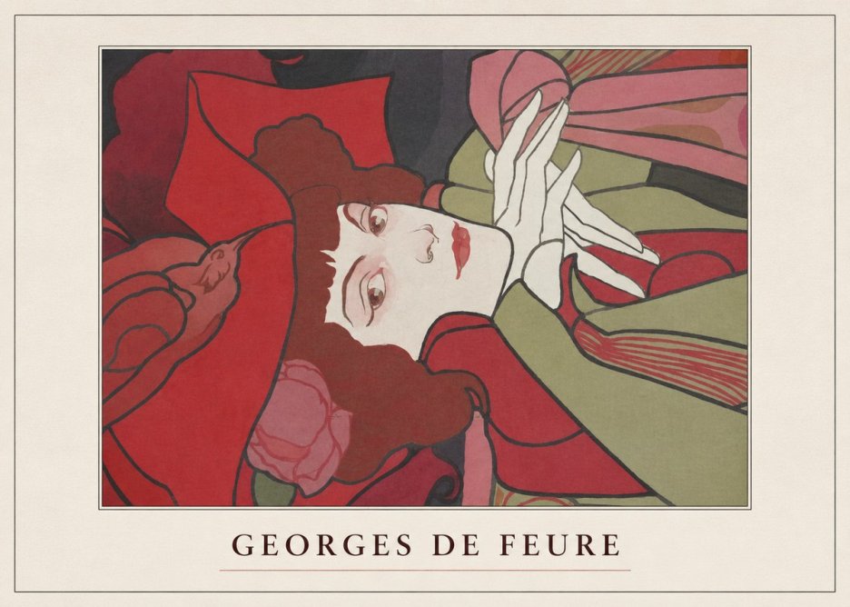 Georges de Feure Georges De Feure II No4 - Poszter