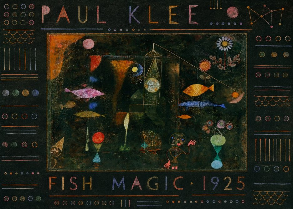 Paul Klee Fish Magic II No3 - Poszter