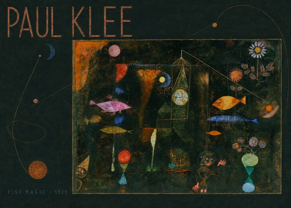 Paul Klee Fish Magic II No5 - Poszter