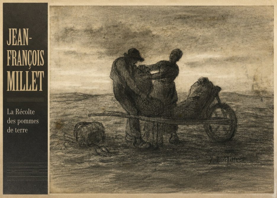 Jean-François Millet La Récolte Des Pommes De Terre No2 - Poszter