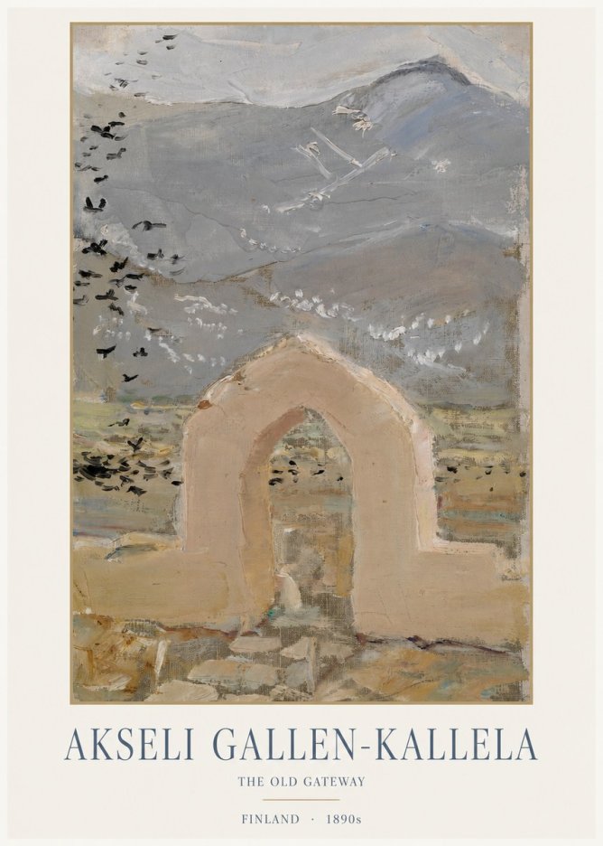 Akseli Gallen-Kallela The Arch No6 - Poszter