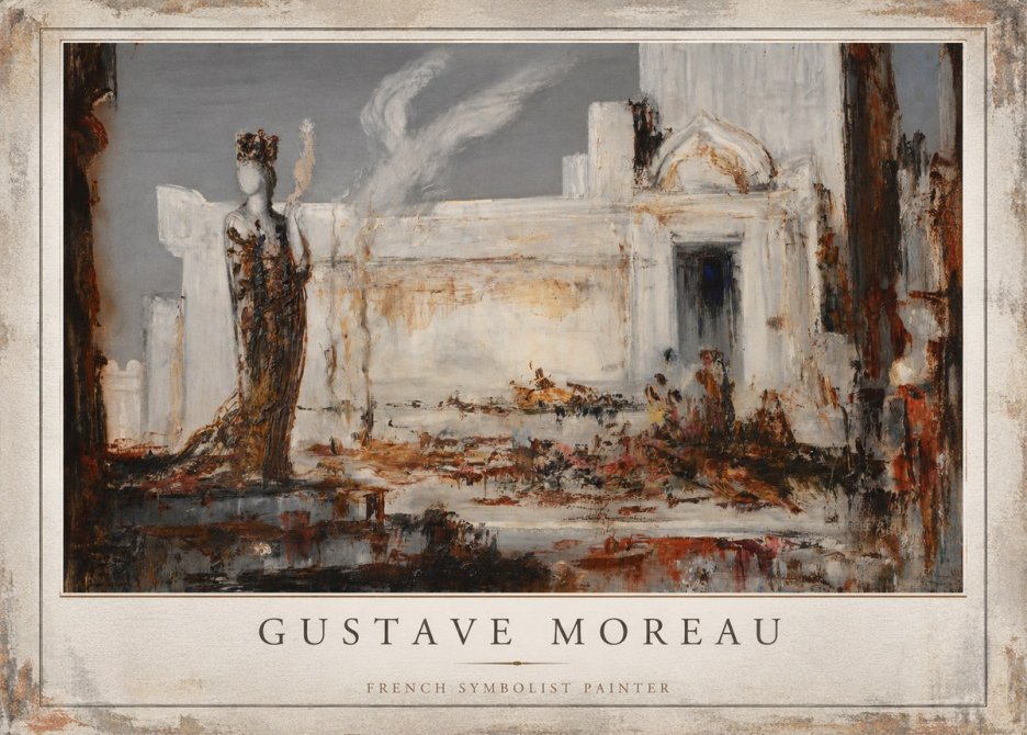 Gustave Moreau Untitled I No1 - Poszter