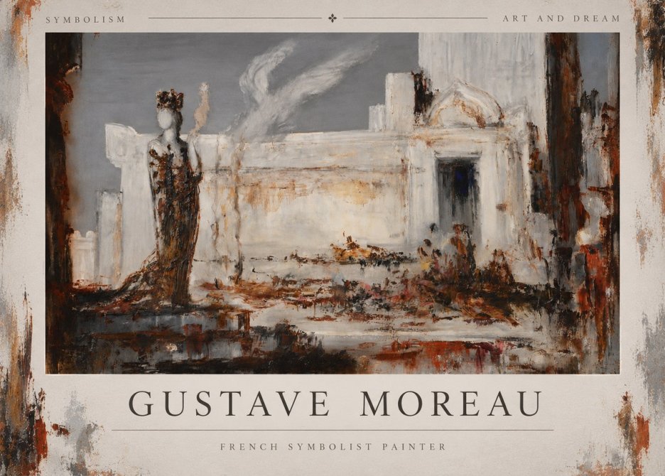 Gustave Moreau Untitled I No2 - Poszter