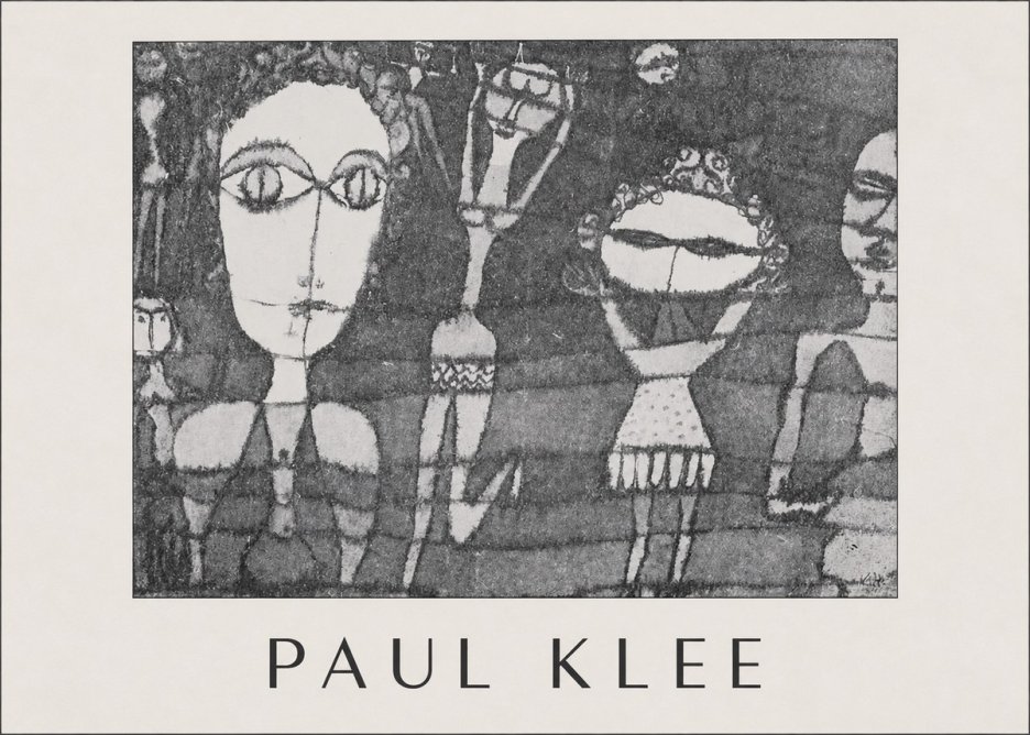 Paul Klee Specter of a Genius No1 - Poszter