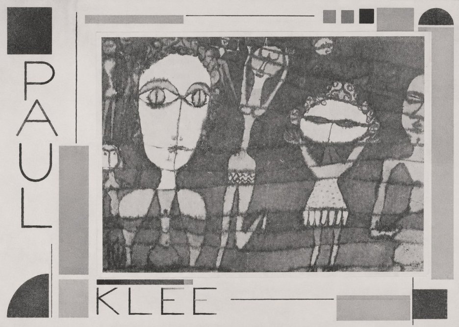 Paul Klee Specter of a Genius No2 - Poszter