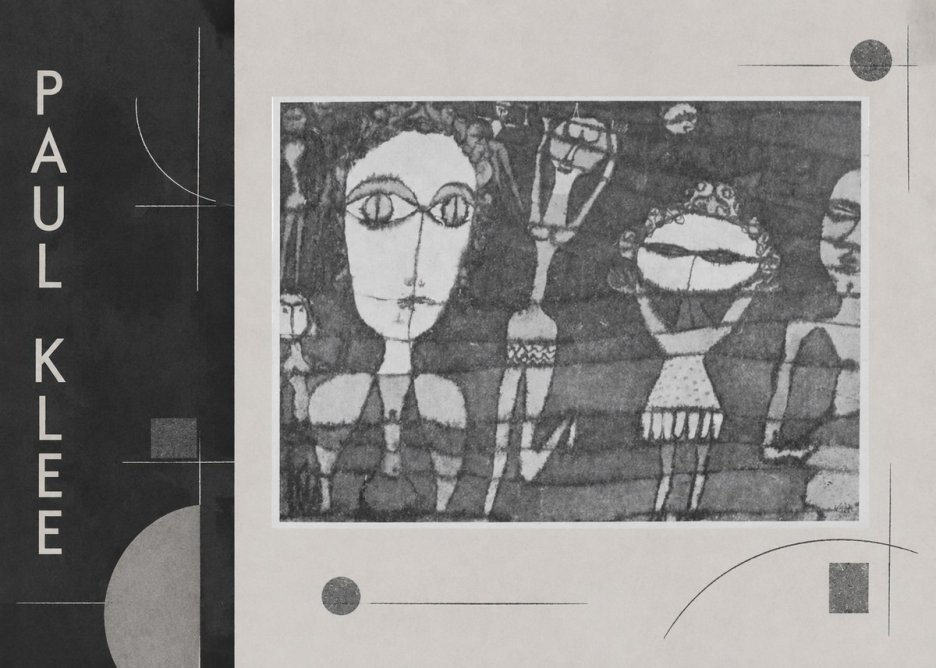 Paul Klee Specter of a Genius No4 - Poszter