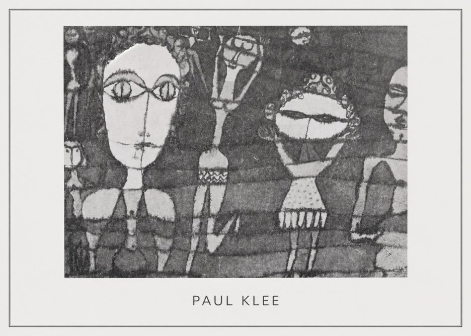 Paul Klee Specter of a Genius No5 - Poszter