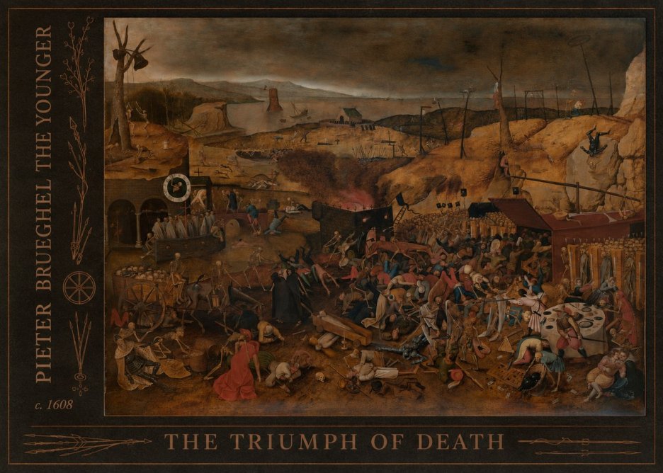 Pieter Bruegel The Triumph of Death II No2 - Poszter