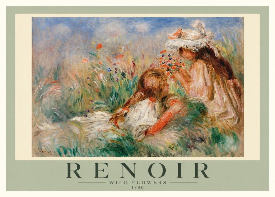 Renoir Wild Flowers No2 - Poszter