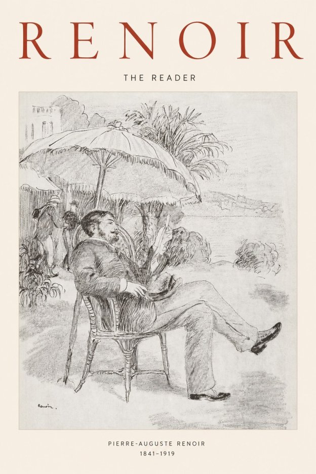 Renoir The Reader II No1 - Poszter