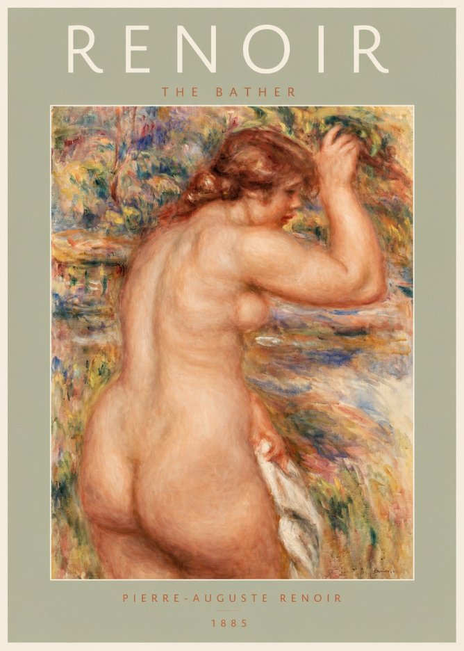 Renoir Bather No2 - Poszter