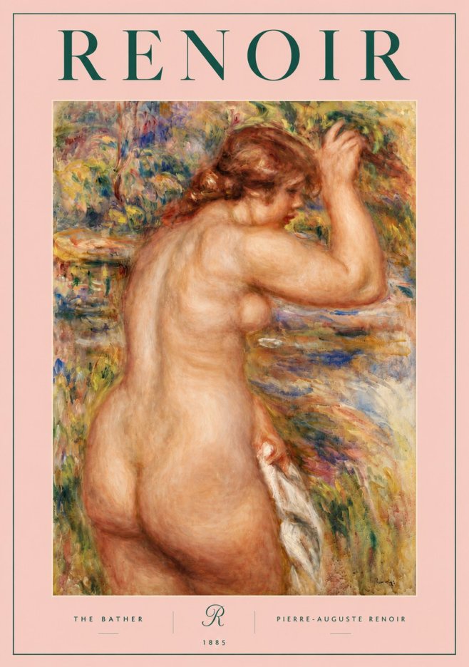 Renoir Bather No5 - Poszter