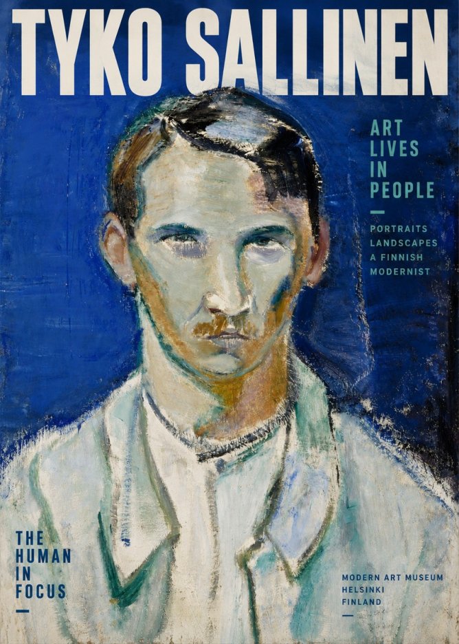 Tyko Sallinen Portrait of a Man IV No2 - Poszter