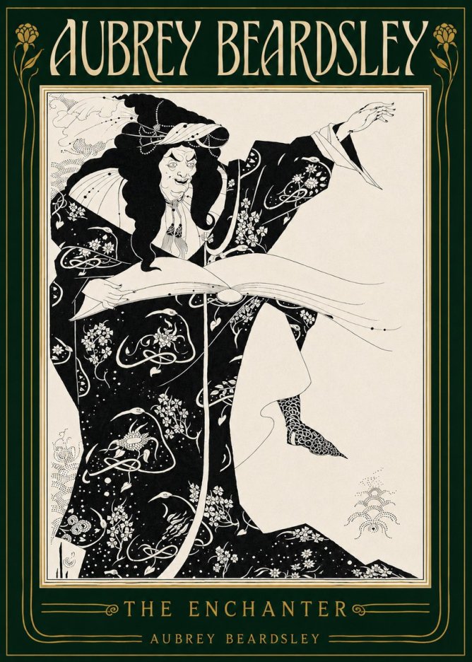 Aubrey Beardsley The Rehearsal No5 - Poszter