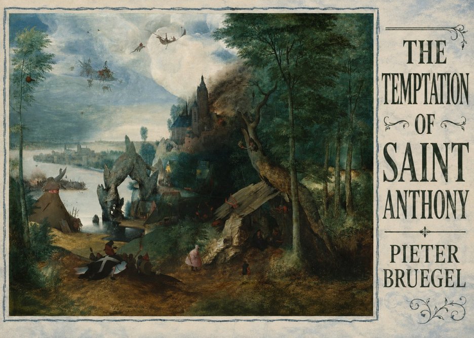 Pieter Bruegel The Temptation of Saint Anthony No5 - Poszter