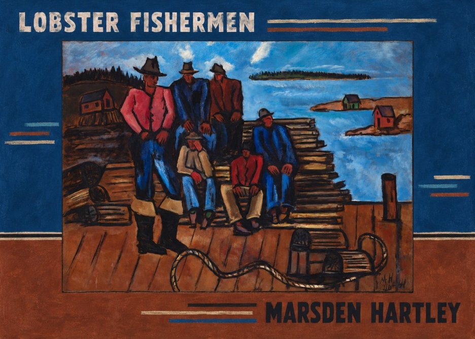 Marsden Hartley Lobster Fishermen II No5 - Poszter
